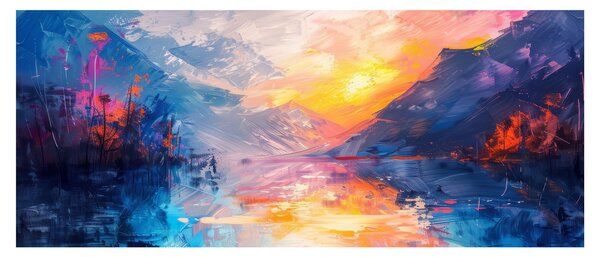 Slika - Slikanje pejzaža (120x50 cm)
