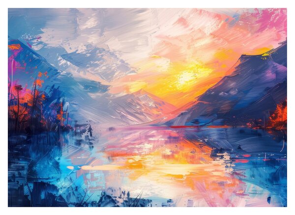 Slika - Slikanje pejzaža (70x50 cm)
