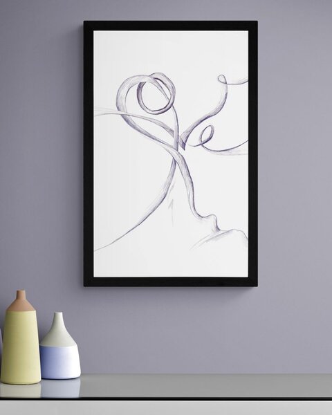 Plakat tajanstveni natpis Love