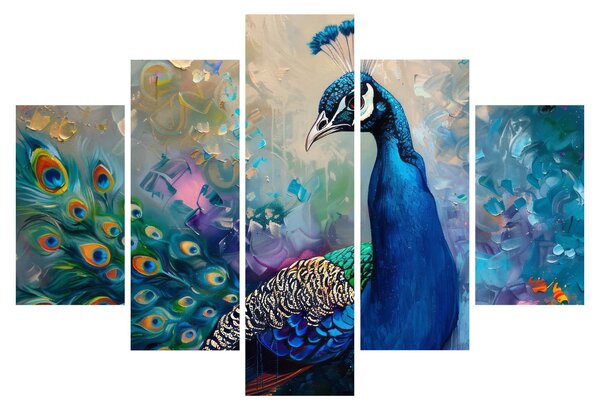 Slika - Slikanje pauna (150x105 cm)