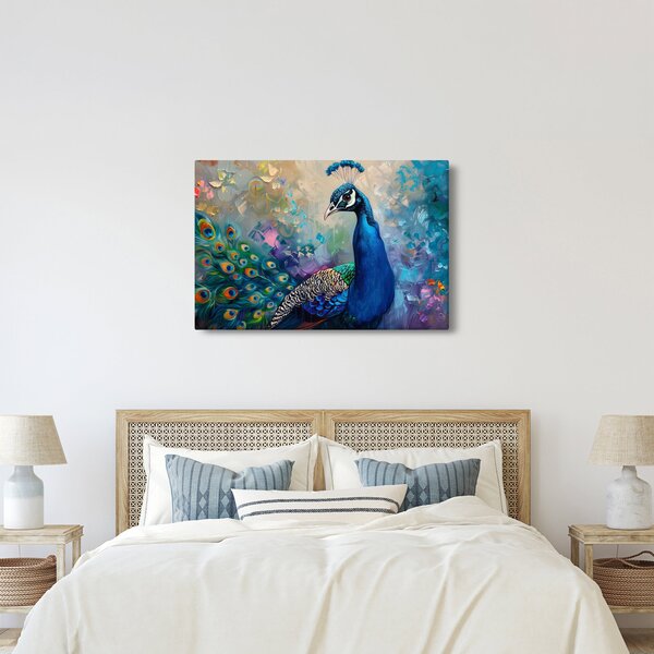 Slika - Slikanje pauna (90x60 cm)