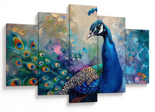 Slika - Slikanje pauna (150x105 cm)