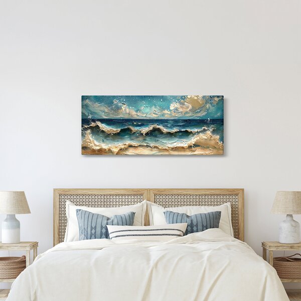 Slika - Slikanje mora (120x50 cm)