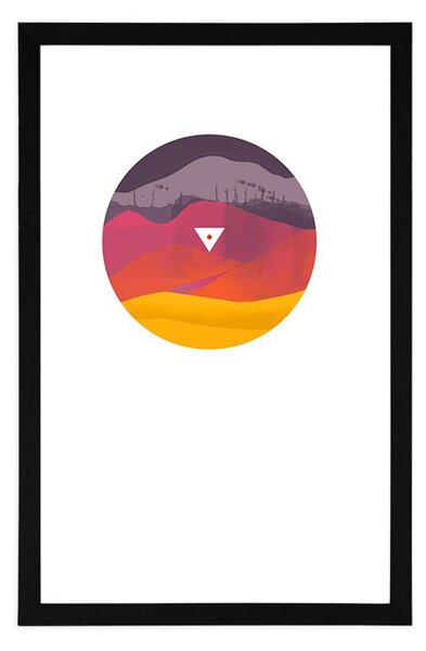 Plakat s paspartuom u jedinstvenom dizajnu