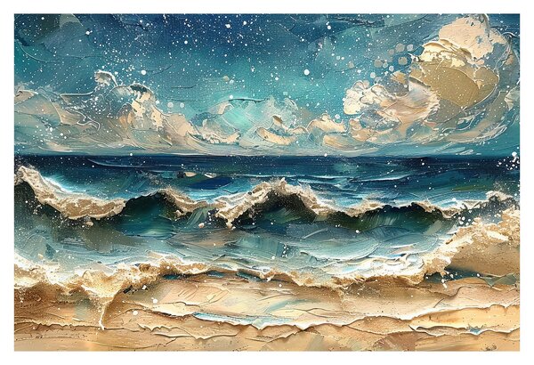 Slika - Slikanje mora (90x60 cm)