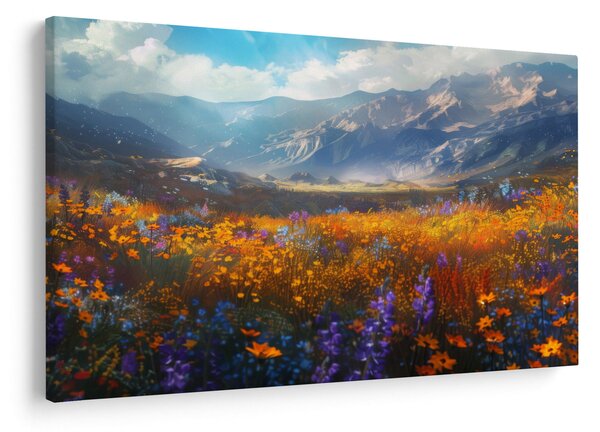 Slika - Slikani planinski pejzaž II. (90x60 cm)