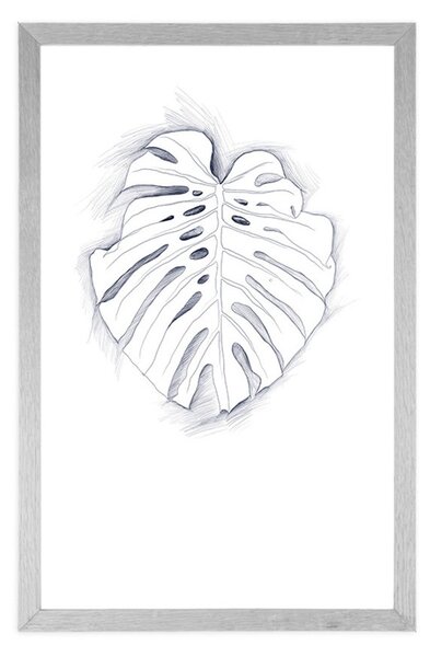 Plakat s paspartuom list monstere
