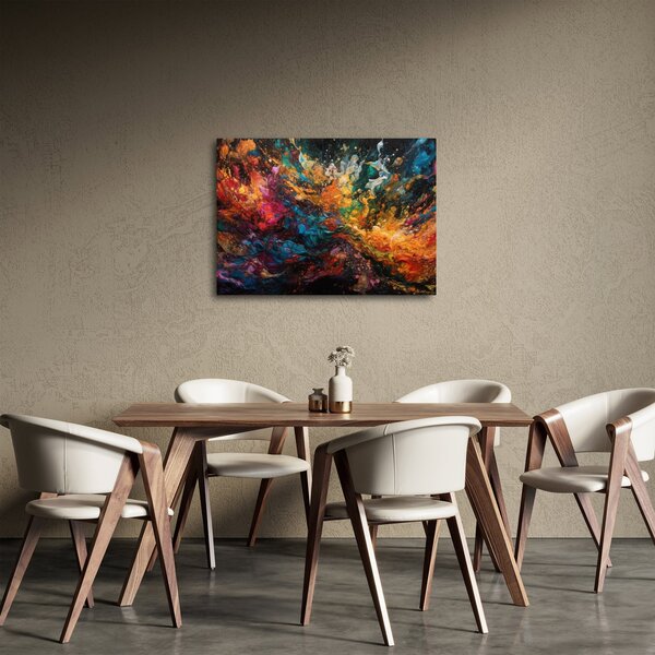 Slika - Apstrakcija boja II. (70x50 cm)