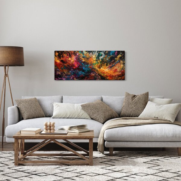 Slika - Apstrakcija boja II. (120x50 cm)