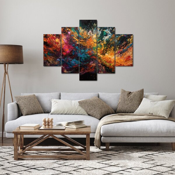 Slika - Apstrakcija boja II. (150x105 cm)