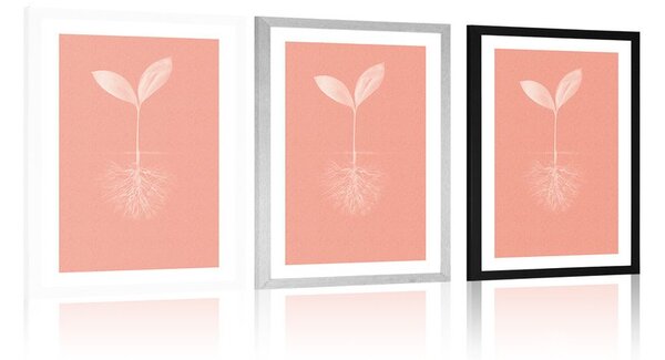 Plakat s paspartuom slikovitost prirode