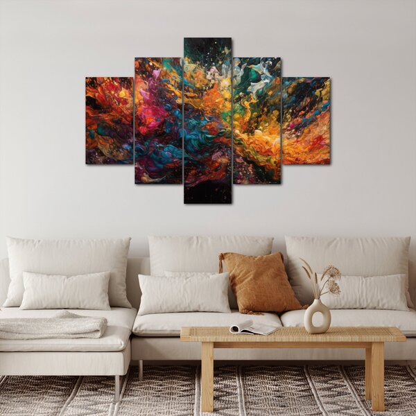 Slika - Apstrakcija boja II. (150x105 cm)