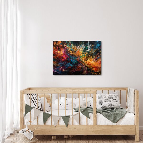 Slika - Apstrakcija boja II. (70x50 cm)