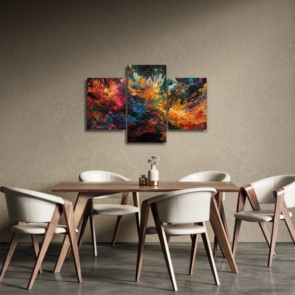 Slika - Apstrakcija boja II. (90x60 cm)