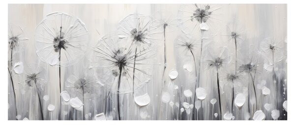 Slika - Maslačci, slikanje (120x50 cm)
