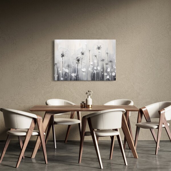 Slika - Maslačci, slikanje (90x60 cm)
