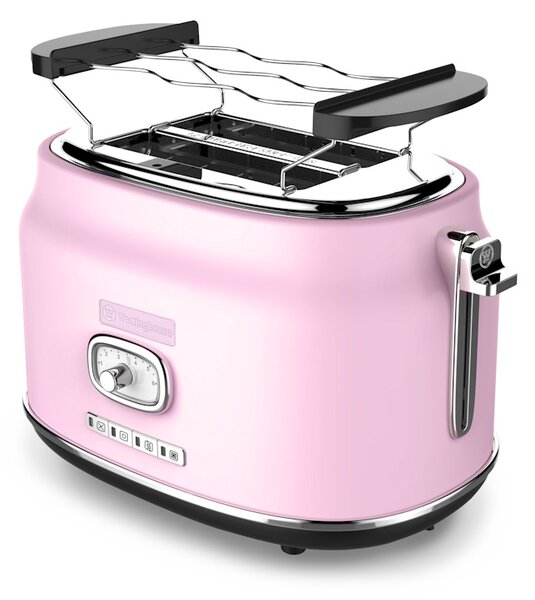 Westinghouse Retro Pink 2 Slice toster