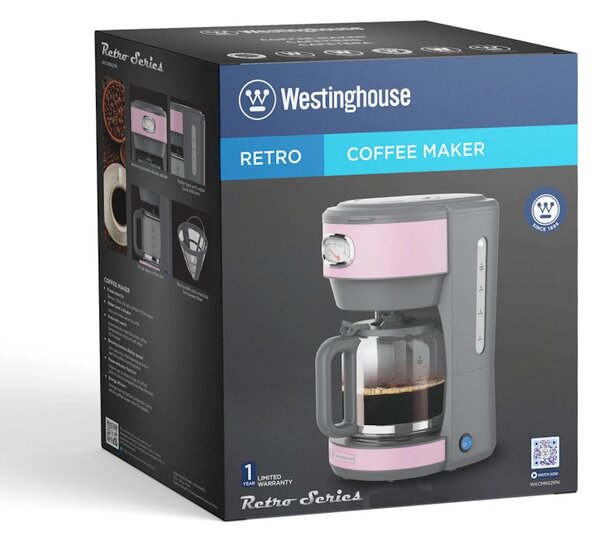 Westinghouse Retro Pink kava set