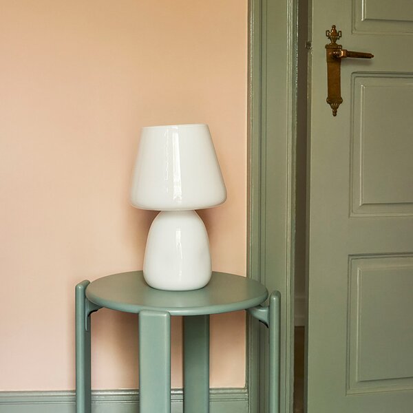 Stolne Lampa HAY, Apollo, Bijela, Dnevna soba, Staklo, Dizajn