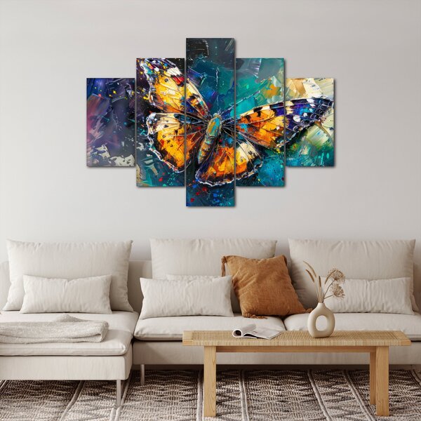 Slika - Leptir, ulje na platnu (150x105 cm)