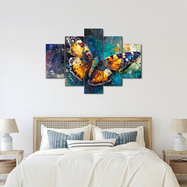 Slika - Leptir, ulje na platnu (150x105 cm)