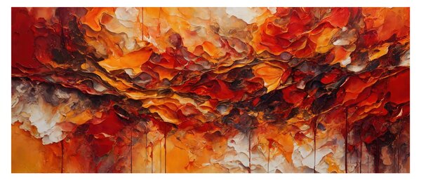 Slika - Apstrakcija (120x50 cm)