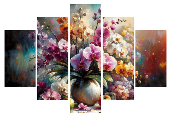 Slika - Vaza s cvijećem II. (150x105 cm)