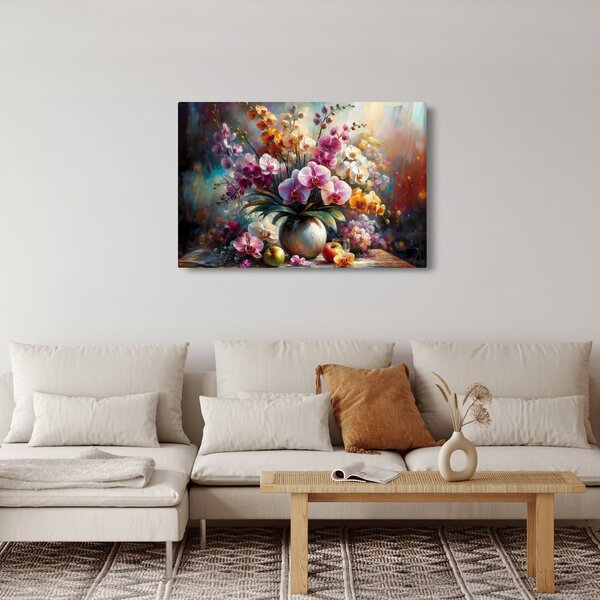 Slika - Vaza s cvijećem II. (90x60 cm)
