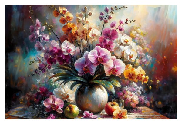 Slika - Vaza s cvijećem II. (90x60 cm)