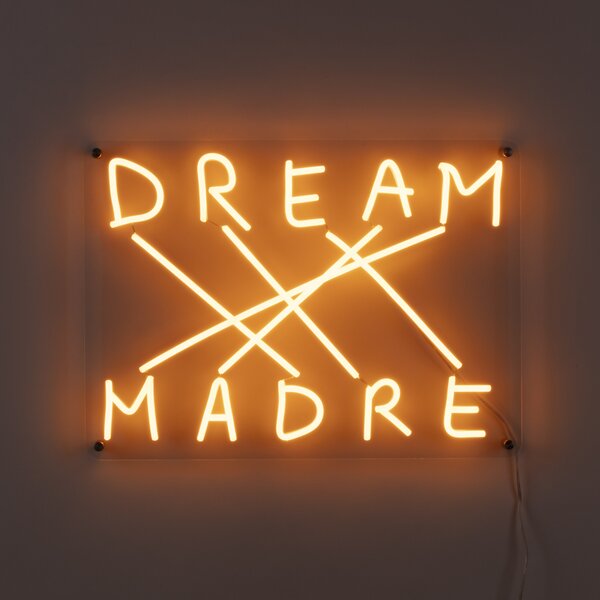 Stolne Lampa SELETTI, Dream-Madre, prigušiv, Žuta, Dnevna soba, Plastika, Dizajn
