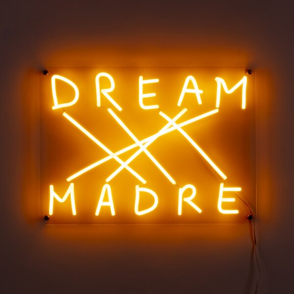 Stolne Lampa SELETTI, Dream-Madre, prigušiv, Žuta, Dnevna soba, Plastika, Dizajn