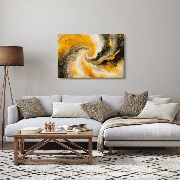 Slika - Spiralna apstrakcija (90x60 cm)