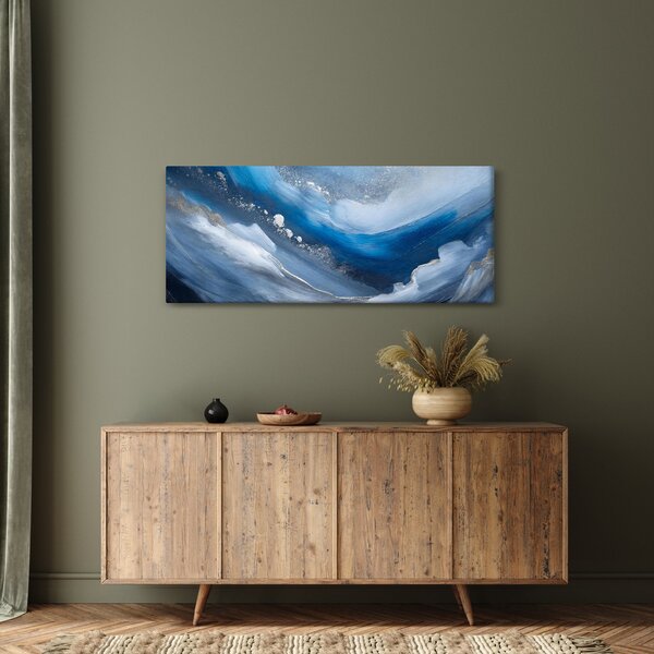 Slika - Apstrakcija oceana (120x50 cm)