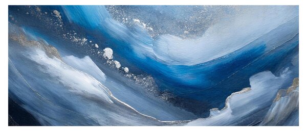 Slika - Apstrakcija oceana (120x50 cm)