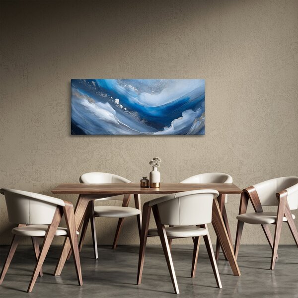 Slika - Apstrakcija oceana (120x50 cm)