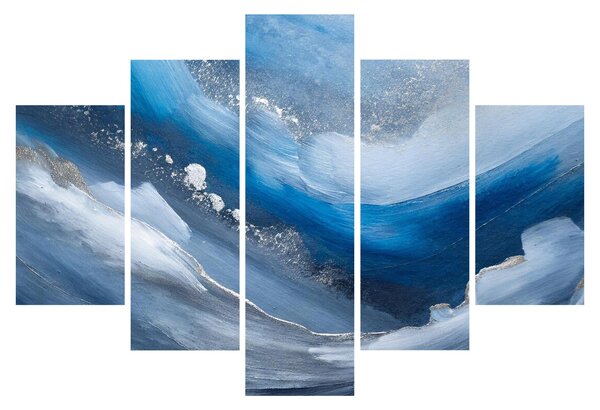 Slika - Apstrakcija oceana (150x105 cm)