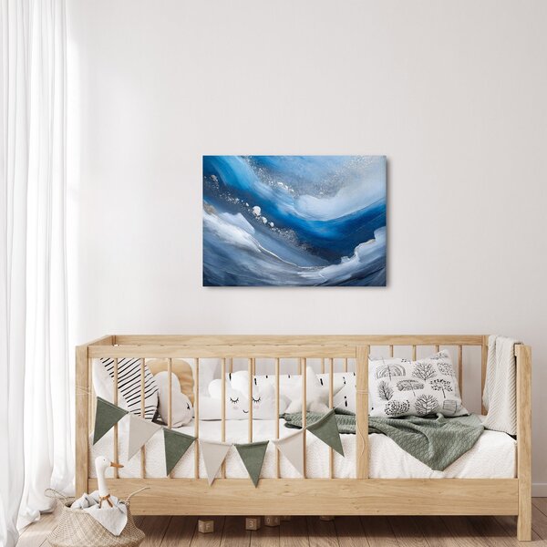Slika - Apstrakcija oceana (70x50 cm)