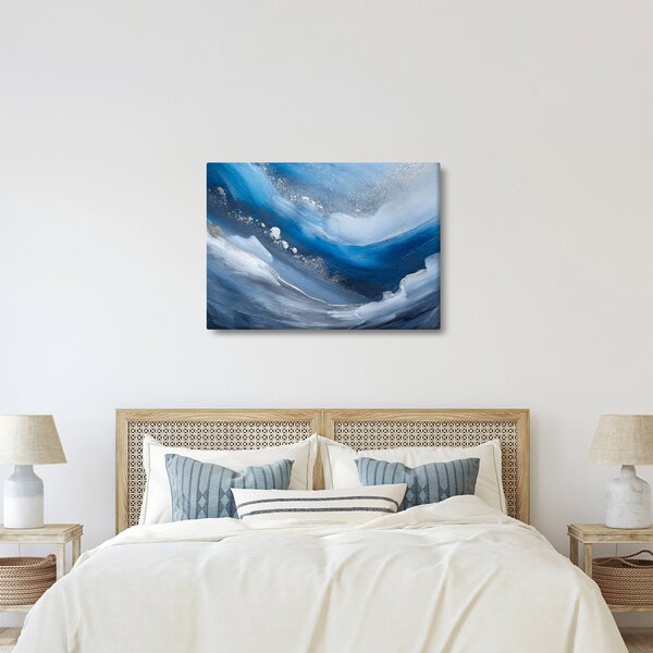 Slika - Apstrakcija oceana (70x50 cm)