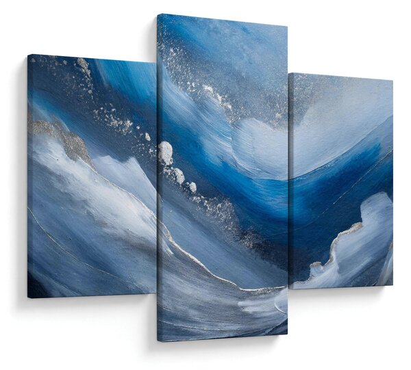 Slika - Apstrakcija oceana (90x60 cm)