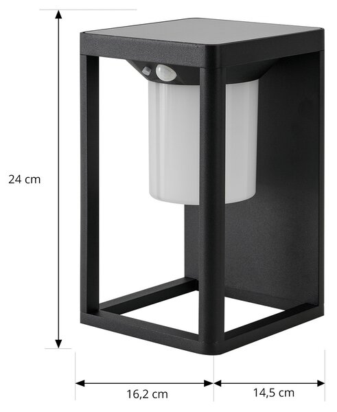 Vanjske Svjetiljka Lucande, Tilena, Crno, Balkon, Aluminij, Moderan