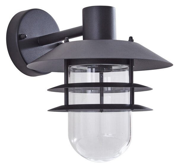 Vanjske Svjetiljka Lindby, Meliora, prigušiv, Crno, Balkon, Metal