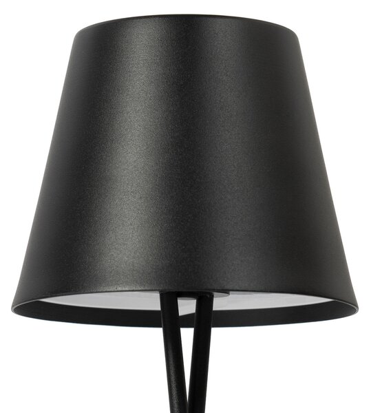 Vanjske Svjetiljka Lindby, Janea, prigušiv, Crno, Terasa, Metal, Moderan