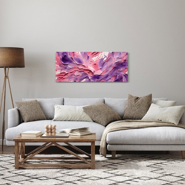 Slika - Romantična apstrakcija (120x50 cm)
