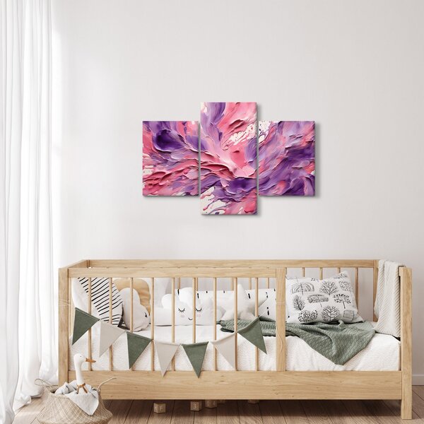 Slika - Romantična apstrakcija (90x60 cm)