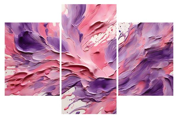 Slika - Romantična apstrakcija (90x60 cm)