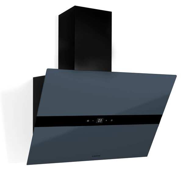 Klarstein WiFusion Smart 60cm 679m³/h Nagnuta Napa Antracit