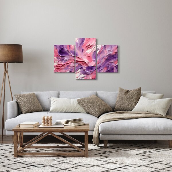 Slika - Romantična apstrakcija (90x60 cm)