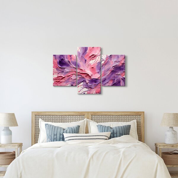 Slika - Romantična apstrakcija (90x60 cm)