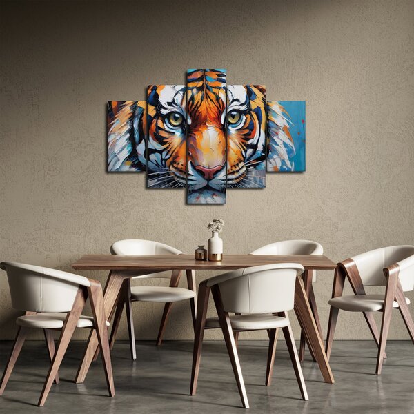 Slika - Pogled na tigra, slika (150x105 cm)