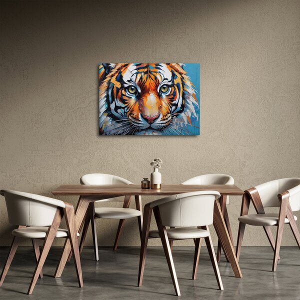 Slika - Pogled na tigra, slika (70x50 cm)